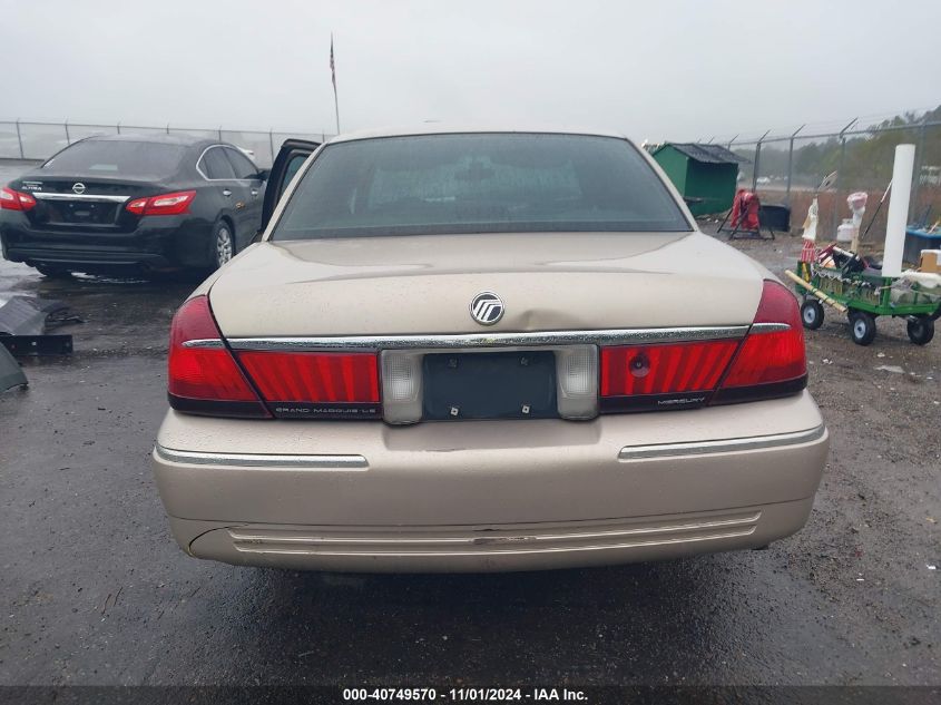 1998 Mercury Grand Marquis VIN: 2MEFM75WXWX698923 Lot: 40749570