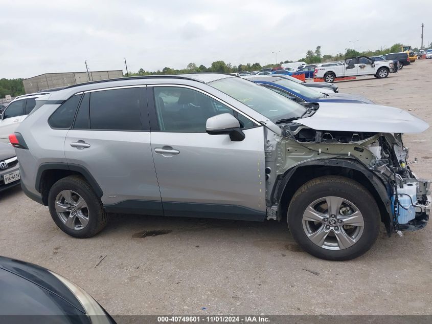 2024 Toyota Rav4 Hybrid Xle VIN: 2T3RWRFV0RW221636 Lot: 40749601