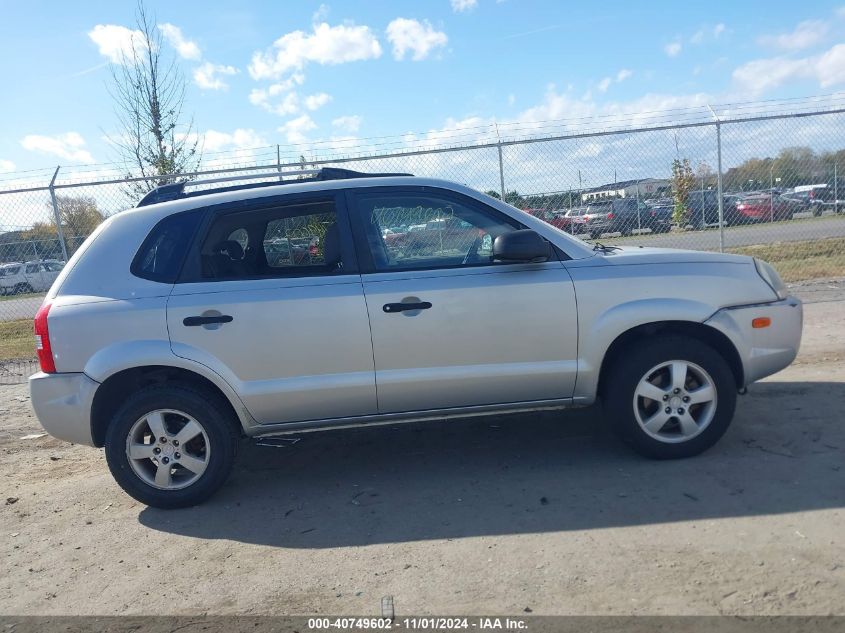 2008 Hyundai Tucson Gls VIN: KM8JM12BX8U755671 Lot: 40749602