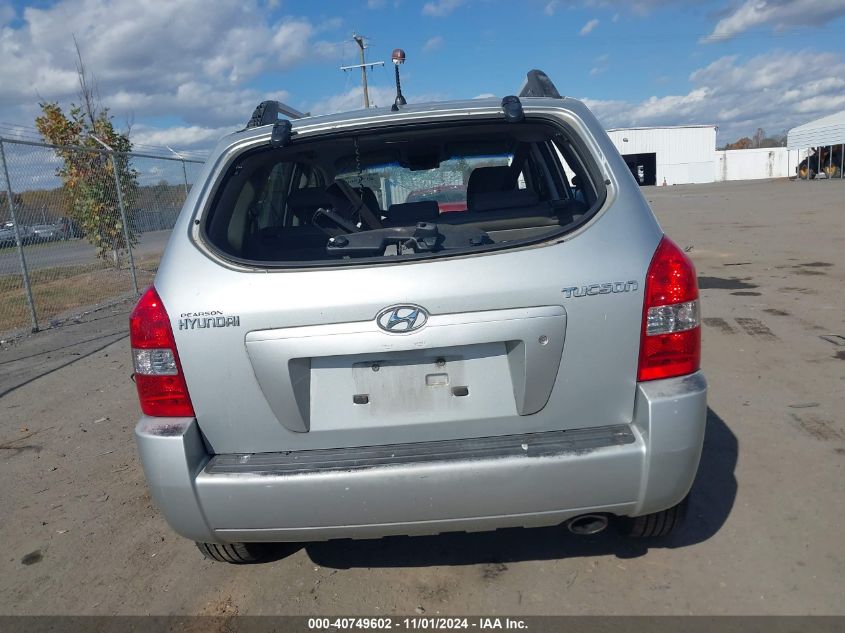 2008 Hyundai Tucson Gls VIN: KM8JM12BX8U755671 Lot: 40749602