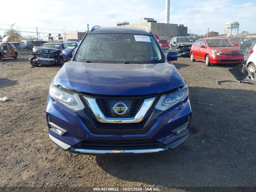 2017 Nissan Rogue Sl VIN: JN8AT2MV3HW018258 Lot: 40749622