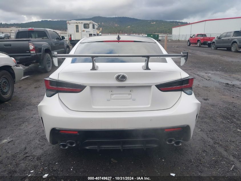 2021 Lexus Rc F Track VIN: JTHYP5BC5M5007990 Lot: 40749627