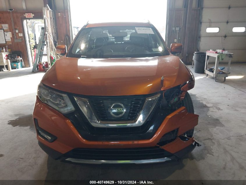 2017 Nissan Rogue Sl VIN: JN8AT2MV1HW257596 Lot: 40749629