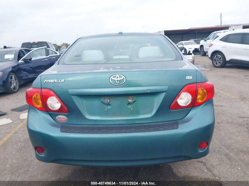 2010 Toyota Corolla Le VIN: 1NXBU4EE3AZ178709 Lot: 40749634