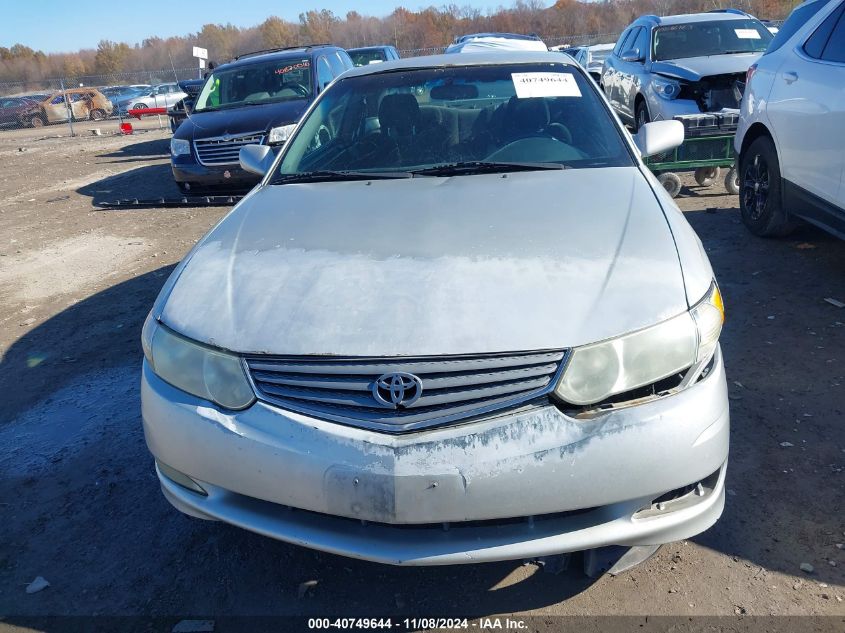 2002 Toyota Camry Solara Se VIN: 2T1CE22P12C014759 Lot: 40749644