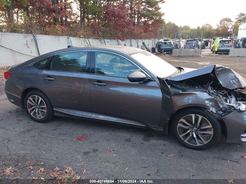 2018 Honda Accord Hybrid Ex-L VIN: 1HGCV3F51JA007300 Lot: 40749654