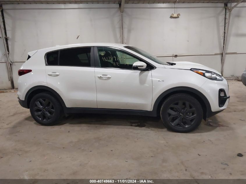 2022 Kia Sportage Lx VIN: KNDPMCAC7N7003358 Lot: 40749663