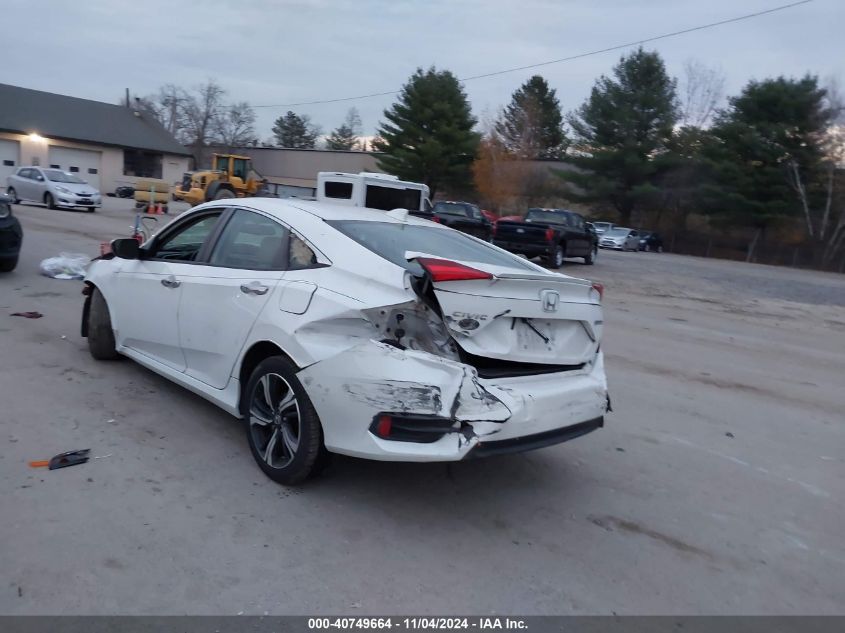 2016 Honda Civic Touring VIN: 19XFC1F92GE213854 Lot: 40749664