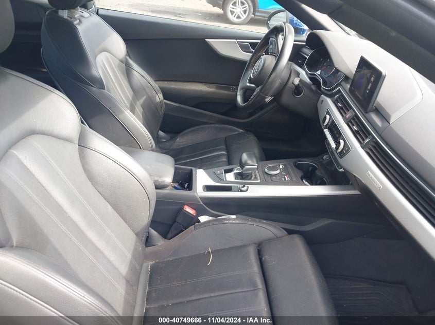 2018 AUDI A5 2.0T PREMIUM - WAUTNAF51JA039812