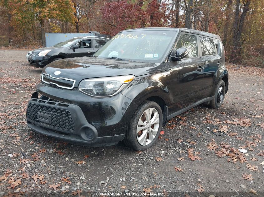 VIN KNDJP3A58E7744004 2014 KIA SOUL no.2