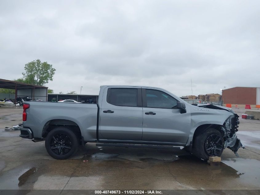 2023 Chevrolet Silverado 1500 2Wd Short Bed Custom VIN: 3GCPABEK9PG198827 Lot: 40749673