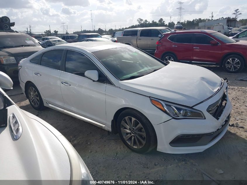 2017 Hyundai Sonata Sport VIN: 5NPE34AF0HH476528 Lot: 40749676