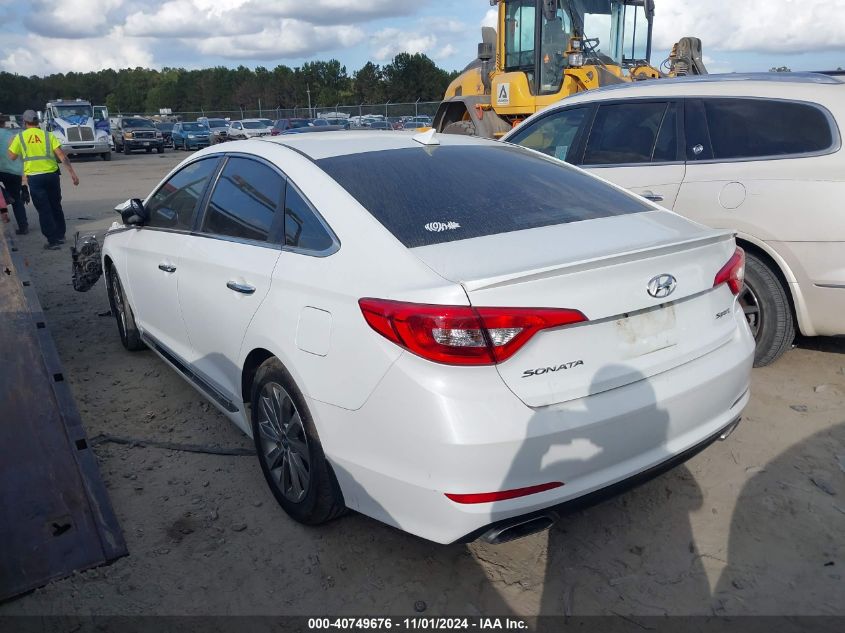 2017 Hyundai Sonata Sport VIN: 5NPE34AF0HH476528 Lot: 40749676