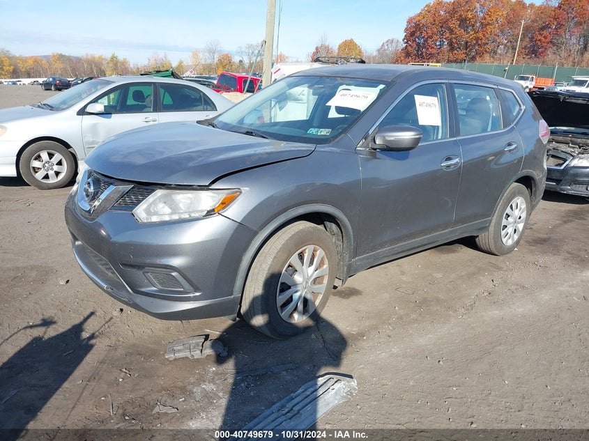 2015 NISSAN ROGUE S - KNMAT2MV2FP536686