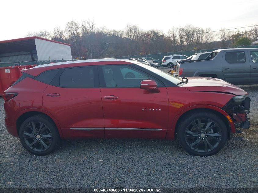 2021 Chevrolet Blazer Awd Premier VIN: 3GNKBLRS0MS557750 Lot: 40749685