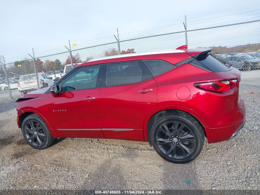 2021 Chevrolet Blazer Awd Premier VIN: 3GNKBLRS0MS557750 Lot: 40749685