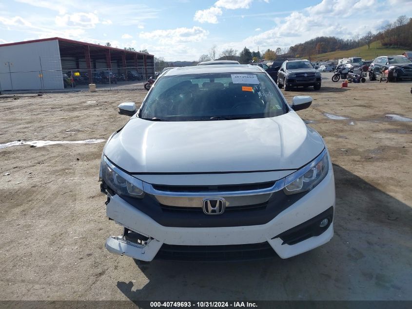 2018 Honda Civic Ex-T VIN: JHMFC1F39JX032977 Lot: 40749693