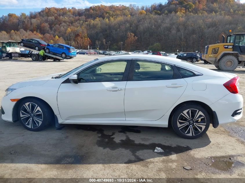 2018 Honda Civic Ex-T VIN: JHMFC1F39JX032977 Lot: 40749693