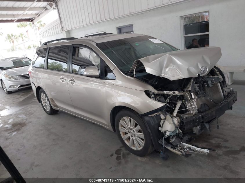 2015 Toyota Sienna Limited Premium 7 Passenger VIN: 5TDYK3DC1FS537016 Lot: 40749719