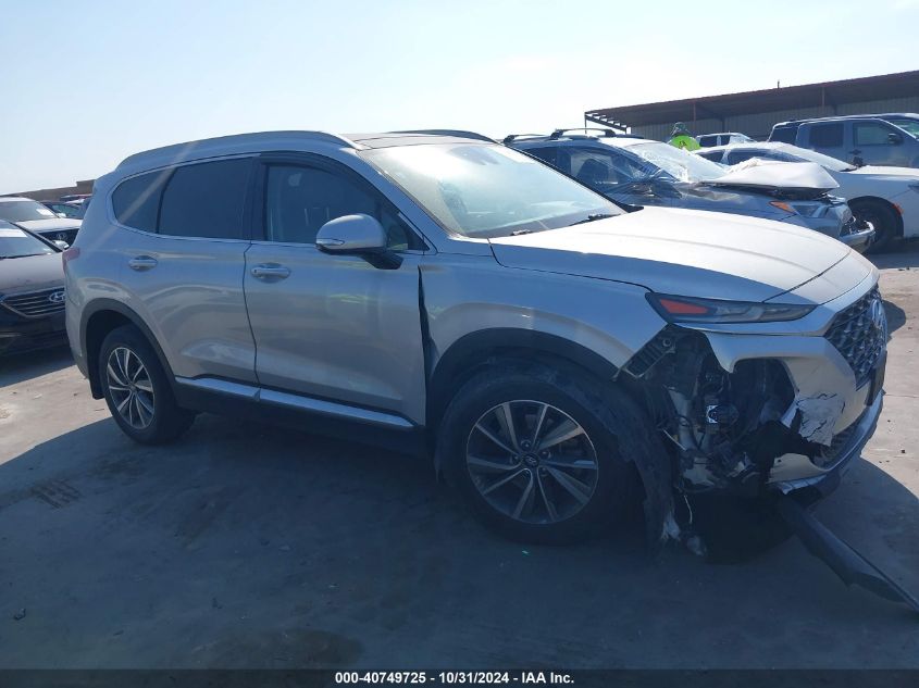 2019 Hyundai Santa Fe Ultimate VIN: 5NMS53AD3KH120391 Lot: 40749725