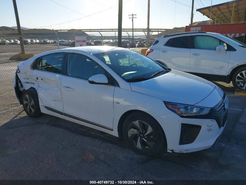 2018 Hyundai Ioniq Hybrid Sel VIN: KMHC75LC9JU100065 Lot: 40749732