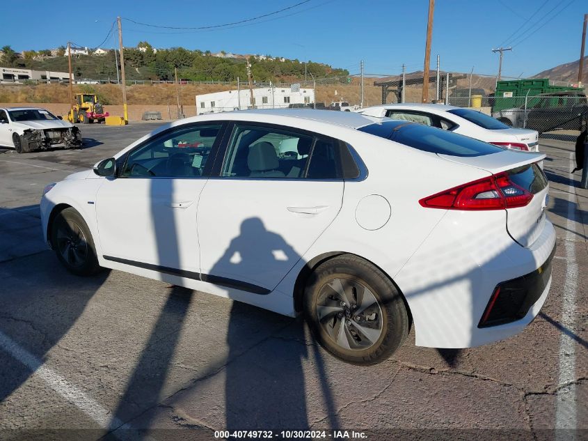 2018 Hyundai Ioniq Hybrid Sel VIN: KMHC75LC9JU100065 Lot: 40749732