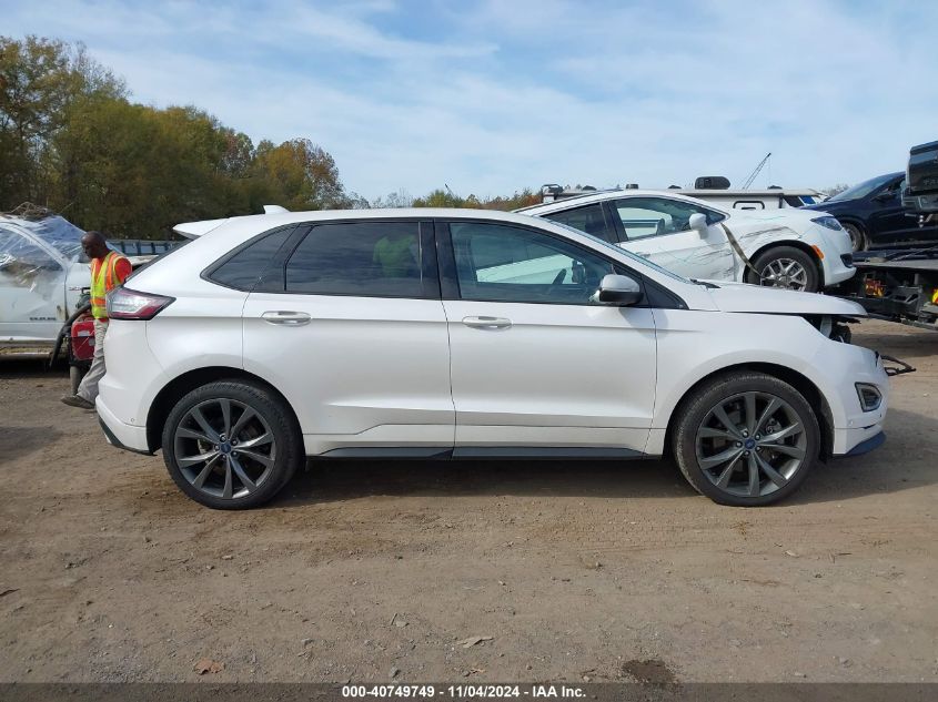 2018 Ford Edge Sport VIN: 2FMPK4AP7JBC18377 Lot: 40749749