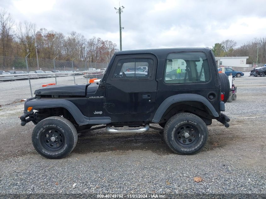 2000 Jeep Wrangler Se VIN: 1J4FA29P7YP704843 Lot: 40749752