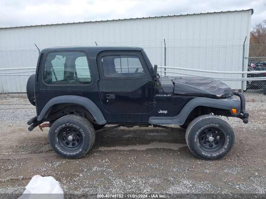 2000 Jeep Wrangler Se VIN: 1J4FA29P7YP704843 Lot: 40749752