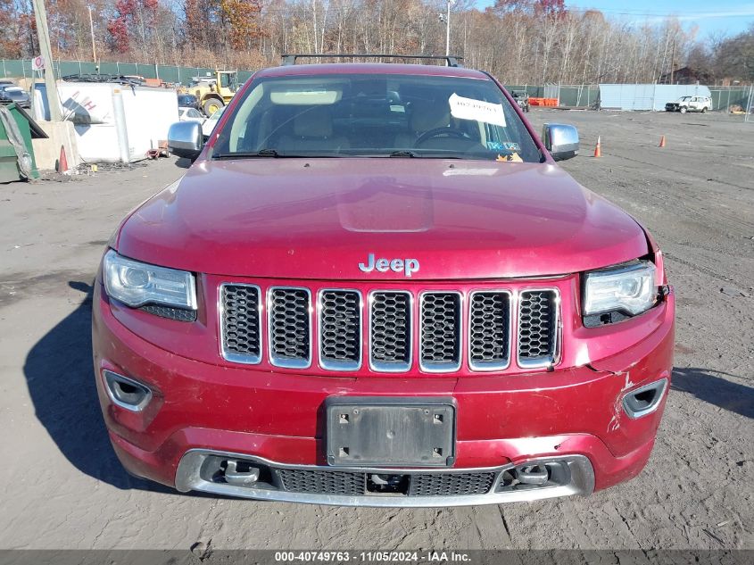 2014 Jeep Grand Cherokee Overland VIN: 1C4RJFCG1EC194172 Lot: 40749763