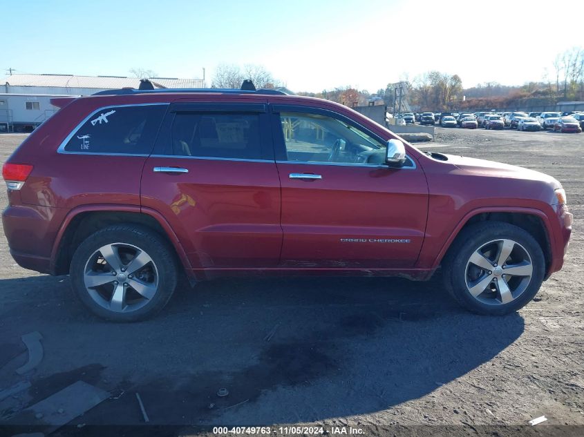 2014 Jeep Grand Cherokee Overland VIN: 1C4RJFCG1EC194172 Lot: 40749763