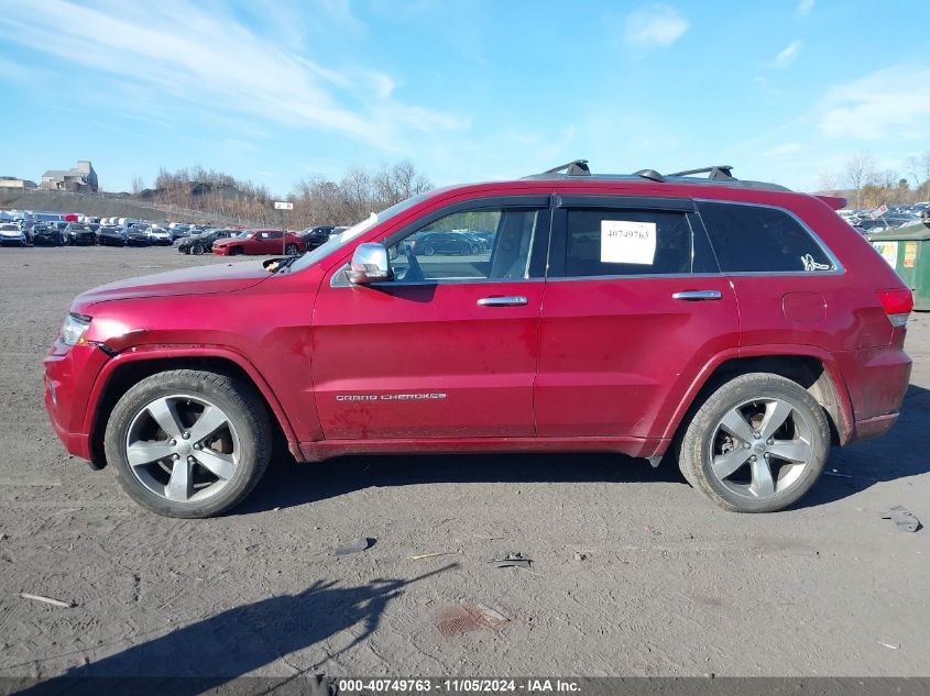 2014 Jeep Grand Cherokee Overland VIN: 1C4RJFCG1EC194172 Lot: 40749763