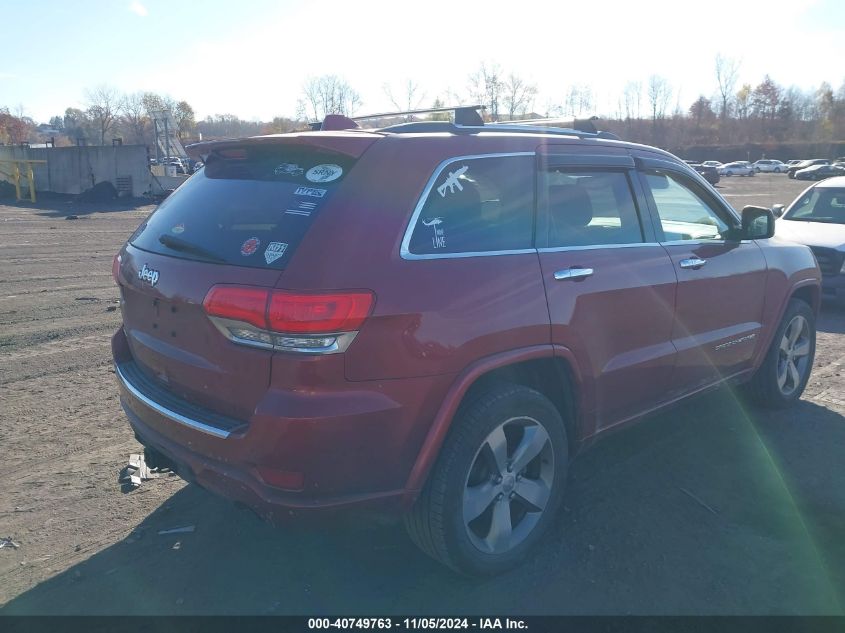 2014 Jeep Grand Cherokee Overland VIN: 1C4RJFCG1EC194172 Lot: 40749763