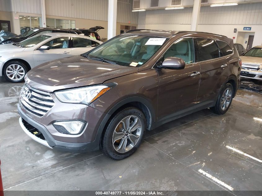 2015 Hyundai Santa Fe Gls VIN: KM8SMDHF0FU102697 Lot: 40749777