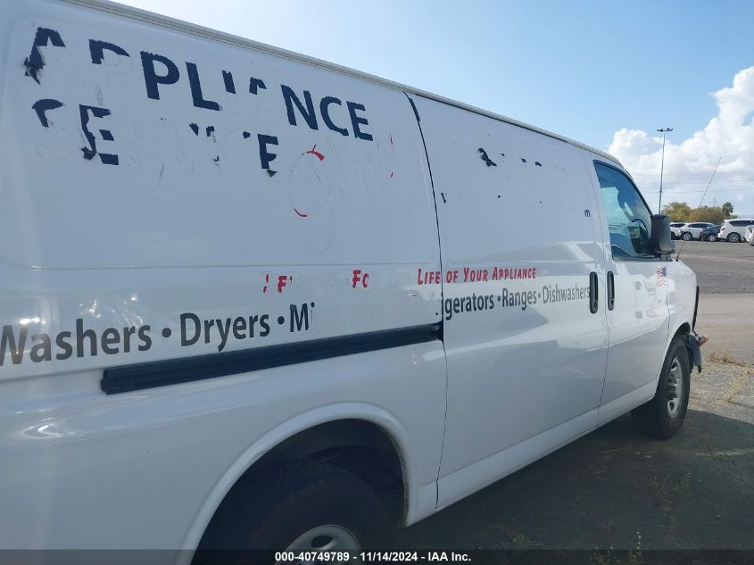 VIN 1GCWGAFF0H1108843 2017 CHEVROLET EXPRESS 2500 WORK VAN