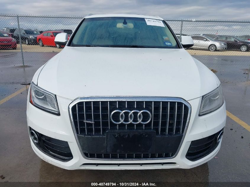 2013 Audi Q5 2.0T Premium VIN: WA1LFAFP9DA093195 Lot: 40749794