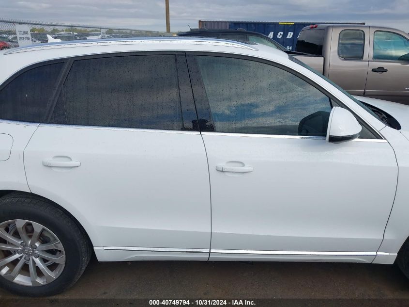 2013 Audi Q5 2.0T Premium VIN: WA1LFAFP9DA093195 Lot: 40749794