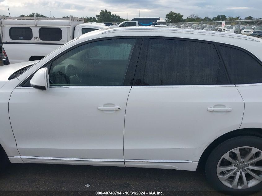 2013 Audi Q5 2.0T Premium VIN: WA1LFAFP9DA093195 Lot: 40749794