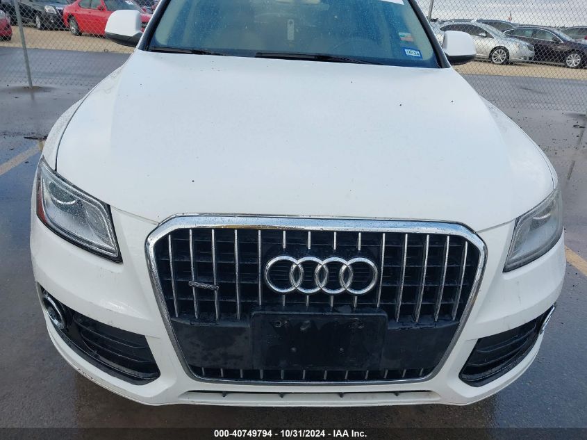 2013 Audi Q5 2.0T Premium VIN: WA1LFAFP9DA093195 Lot: 40749794