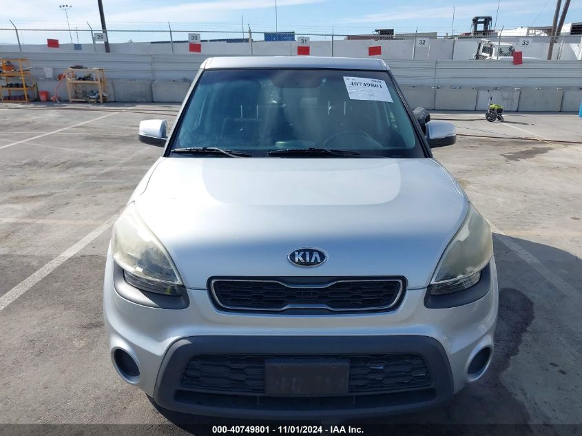 2013 Kia Soul + VIN: KNDJT2A64D7777160 Lot: 40749801