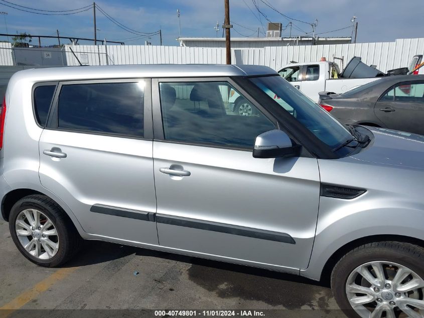 2013 Kia Soul + VIN: KNDJT2A64D7777160 Lot: 40749801