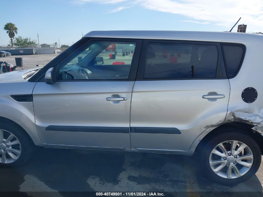 2013 Kia Soul + VIN: KNDJT2A64D7777160 Lot: 40749801