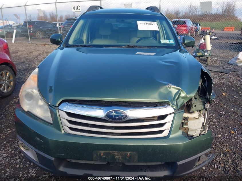 2010 Subaru Outback 2.5I Premium VIN: 4S4BRBGC7A3374689 Lot: 40749807