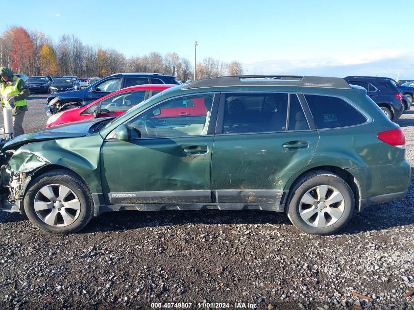 2010 Subaru Outback 2.5I Premium VIN: 4S4BRBGC7A3374689 Lot: 40749807