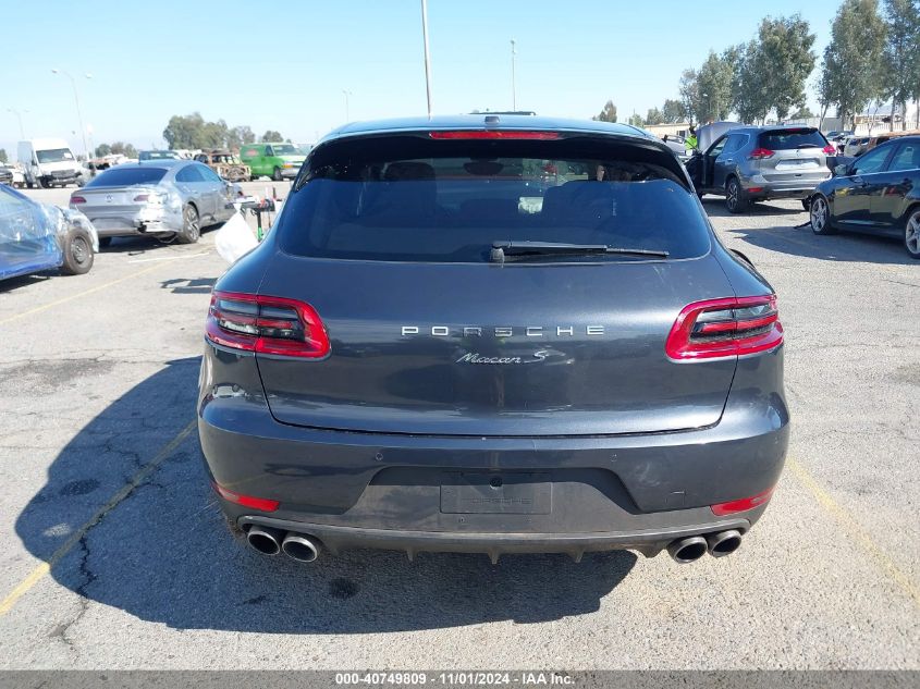 2017 Porsche Macan S VIN: WP1AB2A57HLB13389 Lot: 40749809