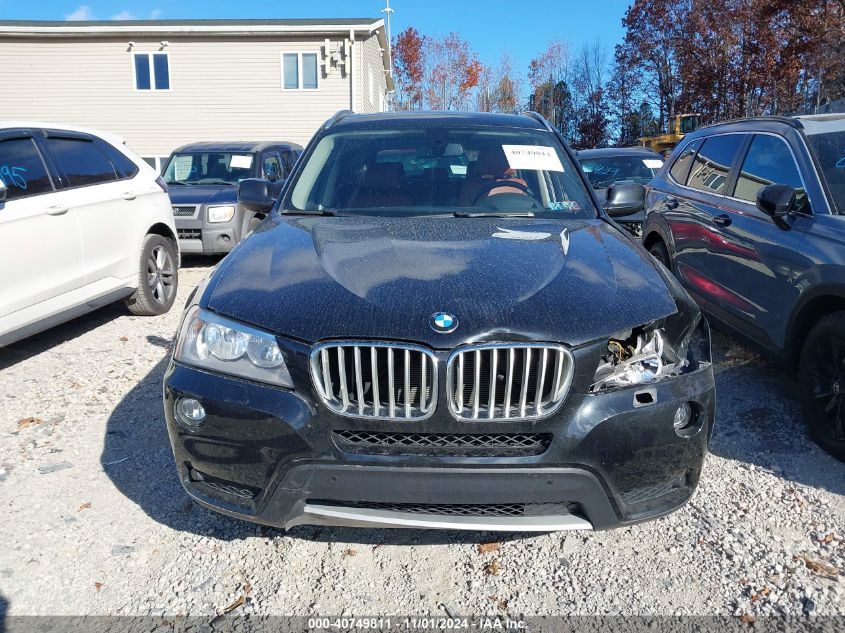 2014 BMW X3 xDrive28I VIN: 5UXWX9C50E0D39108 Lot: 40749811