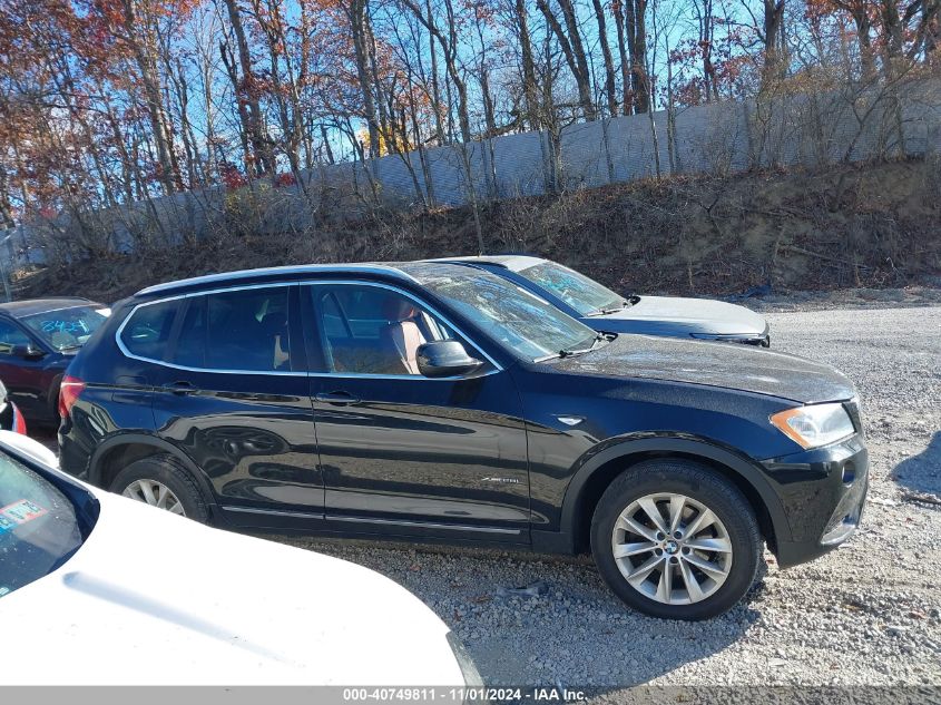 2014 BMW X3 xDrive28I VIN: 5UXWX9C50E0D39108 Lot: 40749811