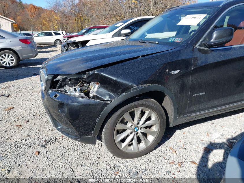 2014 BMW X3 xDrive28I VIN: 5UXWX9C50E0D39108 Lot: 40749811