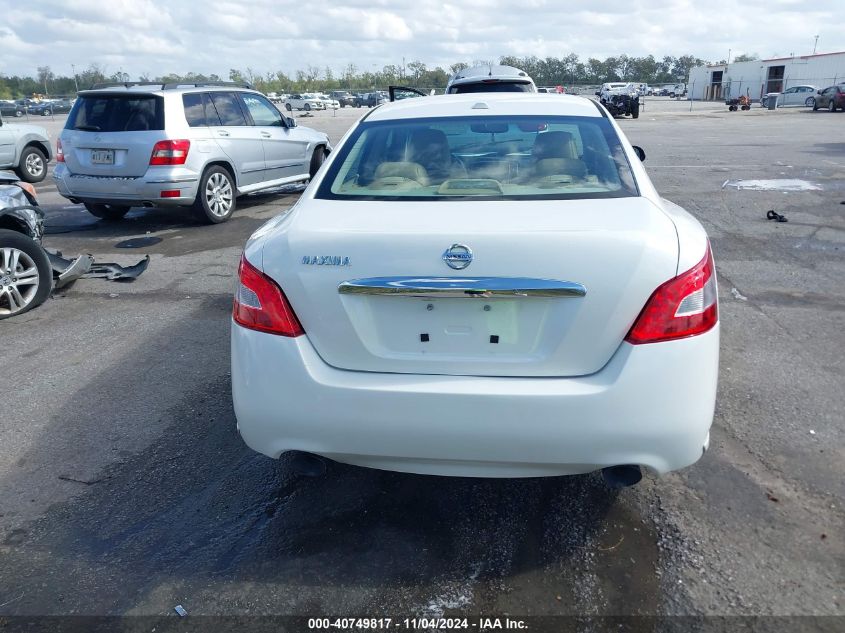 2010 Nissan Maxima 3.5 Sv VIN: 1N4AA5AP2AC868775 Lot: 40749817