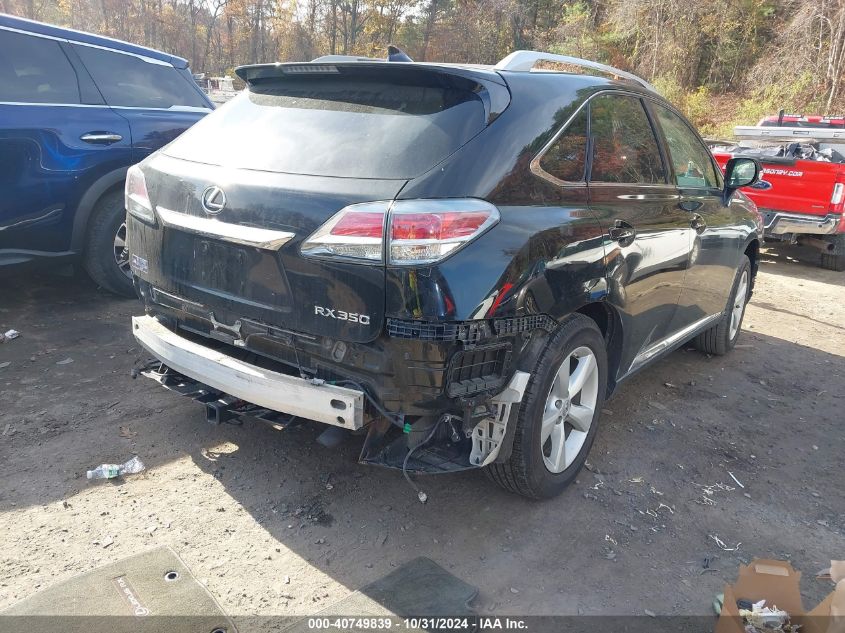 VIN 2T2BK1BA9EC244477 2014 Lexus RX, 350 no.4